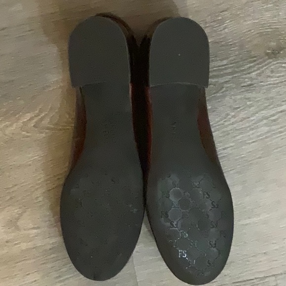 Brand New Franco Sarto Size 7.5 Burgundy Flat Shoes - Picture 3 of 4